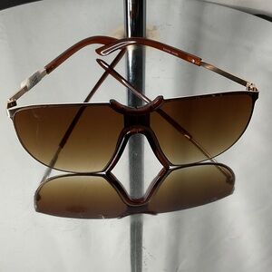Brown Aviator Sunglasses